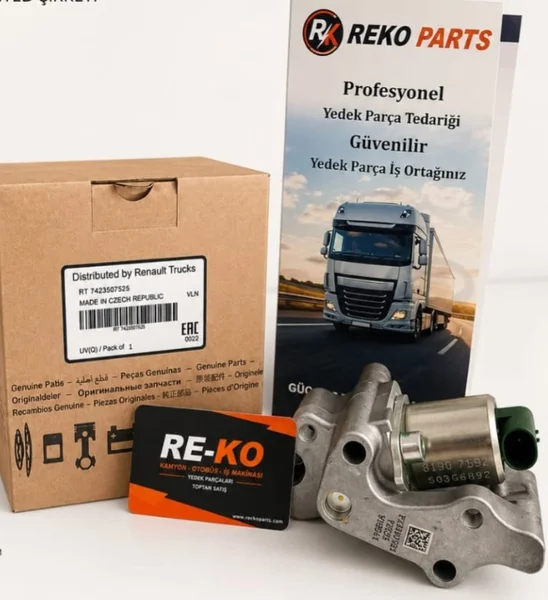 235075252  Engine Brake Valve (Exhaust Brake Control Valve / Solenoid Control Valve)
