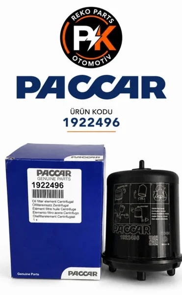 1922496 DAF - PACCAR Centrifugal Oil Filter (Crankcase Oil Centrifugal Filter) 