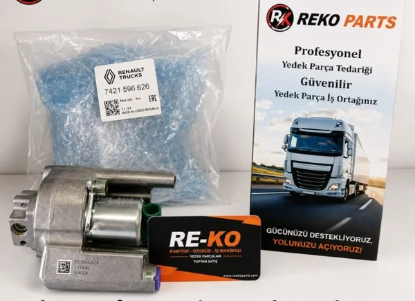 7421596626 Renault Trucks Engine Brake Solenoid Control Valve (VEB Oil Supply Valve / Engine Brake Internal Coil)