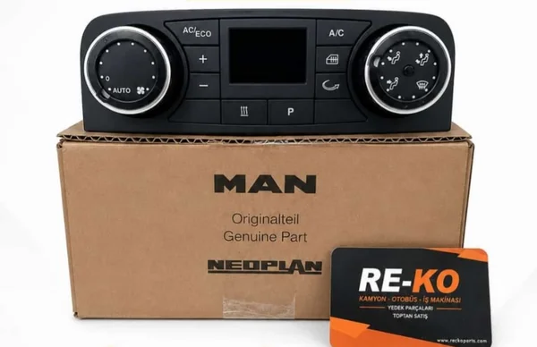 MAN 81.61990-6127  Digitales Bedienfeld für Klimaanlage und Heizung (AC Control Panel)