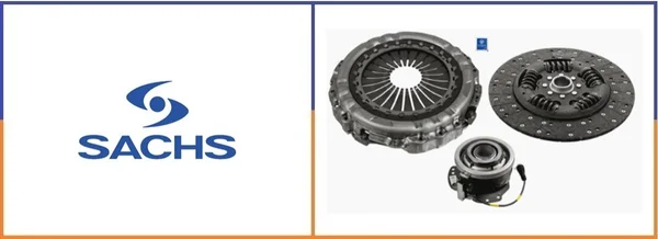 SACHS 3400 710 064 Complete Clutch Kit (Presser Plate + Clutch Disc + Hydraulic Ball Set)