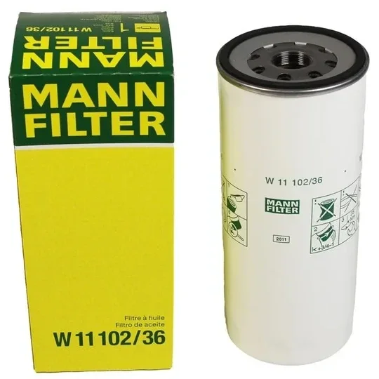 MANN W 11 102/36 Screw-On Oil Filter