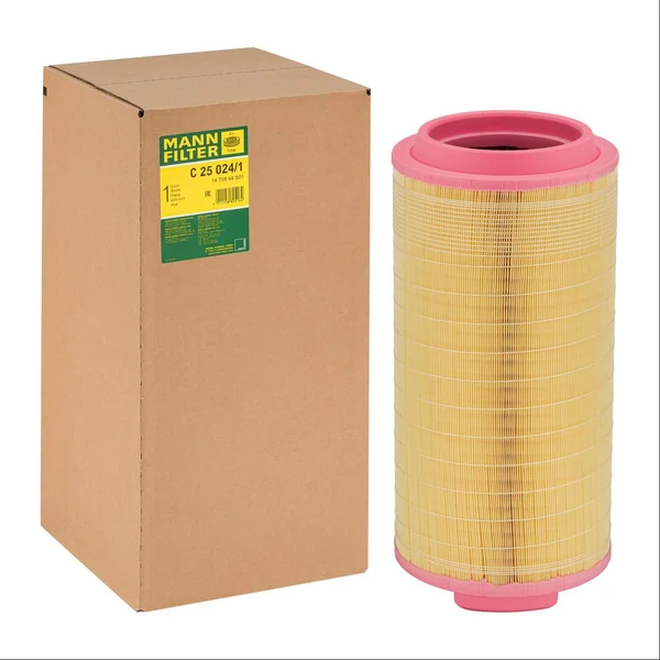 MANN-FILTER C 25 024 is a cylindrical air filter (air filter element)