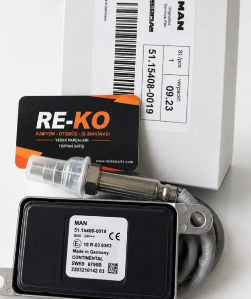 MAN 51154080019 NOx (Nitrogen Oxide) Sensor, product number 51.15408-0019