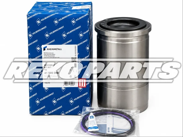 KOLBENSCHMIDT 41 980 960 Piston and Cylinder Liner Set (Engine Rebuild Kit) 41980960