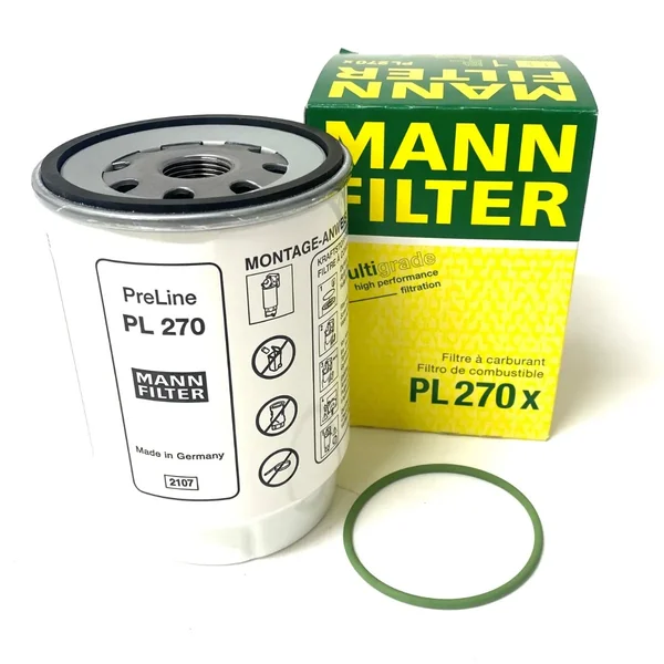 PL 270 x MANN-FILTER Fuel Filter and Water Separator 81125016130
