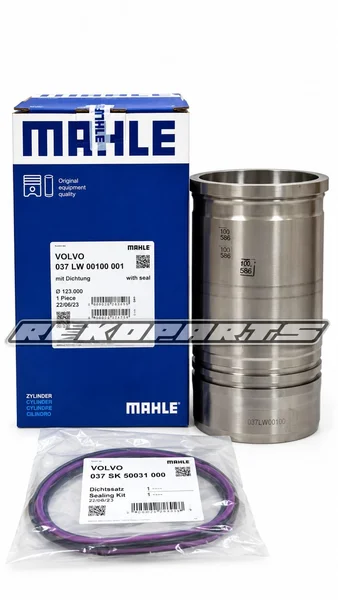 MAHLE 037 LW 00100 001 Engine Cylinder Liner with Gasket