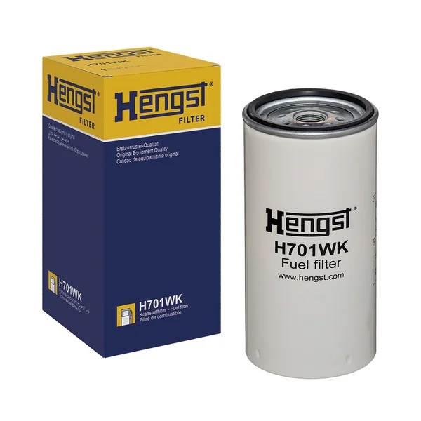 HENGST H701WK Screw-Type / Atom-Type Chassis Diesel Fuel Filter (Fuel Filter / Water Separator)